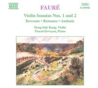 Dong-Suk Faure/violin Sonatas 1 and 2 (CD) Album (Importación USA)