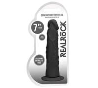 Dong without testicles 7'' / 17 cm - Black