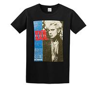 DONG-XIANG Billy Idol English Musician Singer White Wedding T-Shirt Black XXL