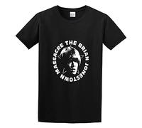 DONG-XIANG Brian Jonestown Massacre Tour Logo Blonde Tie Dye Couples Family Half Sleeve T-Shirt Black S