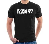 DONG-XIANG Escape from Tarkov Text Men's T-Shirt T-Shirt Black XXL