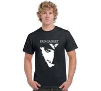DONG-XIANG Fad Gadget T Shirt Frank Tovey T-Shirt Black S