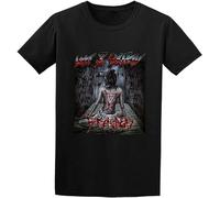 DONG-XIANG Lost Society Braindead T Shirt Graphic Top Printed Shirt for Mens T-Shirt Black XL