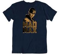 DONG-XIANG Mad Fury Road Charlize Theron Movie Fan T-Shirt Black M