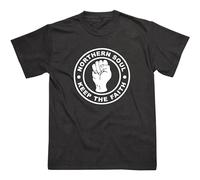 DONG-XIANG Northern Soul Keep The Faith 60s Music Mens Women T Shirt 100% Cotton T-Shirt Black S