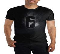 DONG-XIANG Rainbow Six Siege Short-Sleeve T-Shirt T-Shirt Black M
