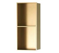 DONGGANSHI Gabinetes decorativos de pared de acero inoxidable para sala de estar, nichos de metal, estantes empotrados de baño, estantes de almacenamiento de cocina, adecuados para bibliotecas