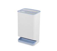 DONGGANSHI Soporte para paraguas, soporte para paraguas, organizador de plástico de metal para pasillo, entrada, oficina, soporte para paraguas en el pasillo, porche, color azul