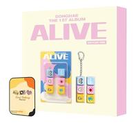 Donghae (Super Junior) Album - ALIVE KEYCAP ver.+Pre Order Benefits+BolsVos Exclusive Idol-Inspired Giveaways Package