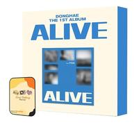 Donghae (Super Junior) Album - ALIVE Photobook ver.+Pre Order Benefits+BolsVos Exclusive Idol-Inspired Giveaways Package
