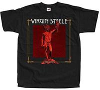 donghuan KPE Virgin Steele Invictband Album Cover T-Shirt Black Black