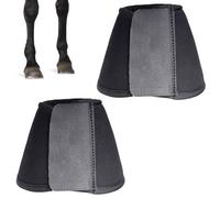 DONGKER 1 par de polainas de neopreno con cierre de velcro para caballos, para viajes, entrenamientos, protección contra traumas de pezuña