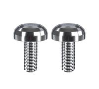 DONGKER 2 pernos de jaula para botella de agua de bicicleta, tornillo de fijación de perno M5 x 12 mm, aleación de titanio, botella de agua MTB, pernos hexagonales para bicicleta botella de agua jaula