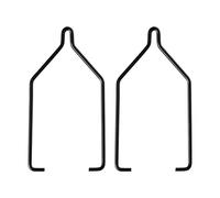 DONGKER 2 soportes de lámpara doble para reptiles, clip de fijación para lámparas de reptiles, terrario de vidrio de 5.5 a 8.5 pulgadas, luz de calefacción