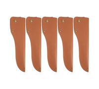 DONGKER 5 fundas de cuero para cuchillos, bolsa para cuchillos de 8 pulgadas con trabilla para cinturón para filete y deshuesar cuchillos de 6 a 8 pulgadas para cocinar al aire libre (sin cuchillas),