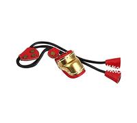 DONGKER Arco pulgar protector de dedos, anillo de protección de pulgar de cuero de latón, anillos ajustables para el pulgar para el tiro con arco tradicional