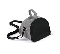 DONGKER Bolsa de transporte portátil para hámster,Bolsa de viaje para pequeños animales, bolsa de hombro transpirable para conejillos de indias para animales pequeños erizo de ardilla