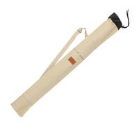 DONGKER Bolsa para paraguas de pesca, correa ajustable, protección para caña de pescar con cierre elástico spinning baitcasting surf, 1,4 m, beige, Classique