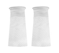 DONGKER Bolsas de filtro de acuario, 2/4 piezas de 4 x 10 pulgadas, calcetines de filtro para pecera, antidesbordamiento para agua salada, tanque de peces de agua dulce, acuario