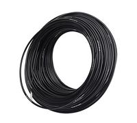 DONGKER Cable de cambio de cable de freno de bicicleta de 5 m, PVC y alambre de acero, negro, 1 unidad