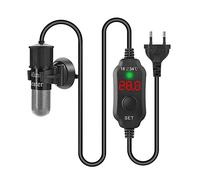 DONGKER Calentador de acuario de 10 W/20 W/30 W Mini termostato para tanque de peces con indicador LED y temperatura ajustable de 18 a 34 ℃ para acuarios de 3 a 8 L