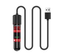 DONGKER Calentador de acuario pequeño, 5 W/10 W/20 W USB Calefacción sumergible para acuarios con temperatura constante 78 ℉ (26 ℃) y protección contra sobrecalentamiento para depósitos de 1-2 galones