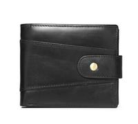 DONGKER Cartera de cuero, cartera de viaje para tarjetas de crédito, múltiples ranuras para tarjetas, ventana de identificación, compartimento espacioso para billetes para viajar actividades al aire