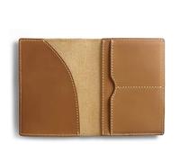 DONGKER Cartera para pasaporte de viaje, funda para pasaporte, tarjeta de identificación, tarjetas de crédito, billetes de vuelo, Amarillo, Clásico