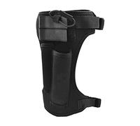 DONGKER Correa de neopreno para la pierna, funda ajustable para cuchillo de buceo con 2 bolsillos para senderismo, rafting, canotaje, pesca, esnórquel (no incluye cuchillo)
