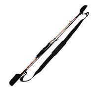 DONGKER Correa de transporte para caña de pescar, 58.4 cm-139.7 cm, correa de hombro ajustable para caña de pescar con lazo para colgar