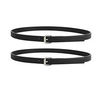 DONGKER Correas de esporas, correas ajustables para espolones de caballo, correas de cuero alargadas para botas, equipamiento occidental, etc.