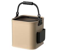 DONGKER Cubo de pesca plegable de 8 L/13 L de EVA, cubo de protección para peces, contenedor multifuncional para pesca en barco y spinning