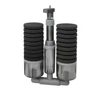DONGKER Filtro de esponja doble para acuario, esponjas de filtro bioquímico para acuario, tanque de peces, aumento de oxígeno y ciclo