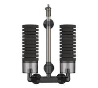 DONGKER Filtro de esponjas bioquímicas para acuario, filtro de esponjas para peceras con contenedor de medios para aumentar y ciclo de oxígeno en peceras