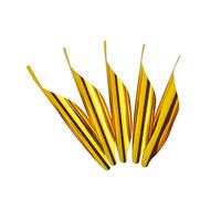 DONGKER Flecha pluma, 50 piezas 1.75 pulgadas tiro con arco Spin ganso, plástico espiral flecha plumaje vástago plumas de flecha para tiro con arco caza tiro