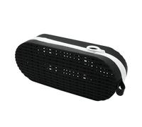 DONGKER Funda de silicona para gafas de natación con orificios de drenaje y cremallera para gafas de sol