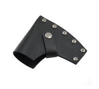 DONGKER Funda protectora para hacha, funda protectora de piel para hacha, cinturones de 1.5 pulgadas, leñadores al aire libre, camping, color negro