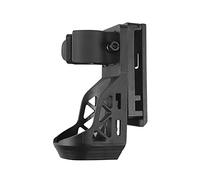 DONGKER Funda táctica para linterna, soporte giratorio de 360° con sistema de bloqueo lateral de palanca para linterna de 1 a 1.25 pulgadas de diámetro