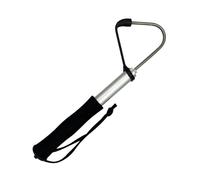 DONGKER Herramienta de pesca, extractor de anzuelos de acero inoxidable, telescópica de 23 pulgadas, para pesca en aguas poco profundas y en el mar