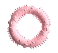DONGKER Juguete de Goma para Perros, Anillo masticable de Caucho Natural, ø 12 cm, Divertido Anillo, Juguete Estable y Divertido para el Cuidado Dental de Cachorros.