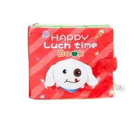 DONGKER Juguete de inteligencia para perros, lindo libro de olfateo de peluche para comer lentamente, juguete interactivo para perros para entrenar perros, promueve habilidades naturales de búsqueda
