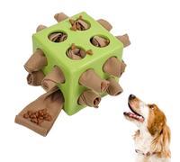 DONGKER Juguete olfativo para perros, juguete interactivo para perros, juguete de inteligencia cuadrado de 10 cm (no apto para perros que mastican agresivamente)