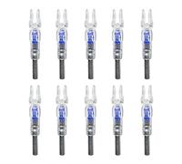 DONGKER Levas de flecha, 10 levas de tiro con arco LED de 6,2 mm, con iluminación automática, para ballesta de carbono de 6,2 mm