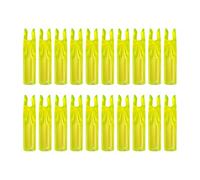 DONGKER Levas de flecha, 20 piezas de plástico de tiro con arco, levas reemplazables para ejes de flecha de 6 mm de diámetro