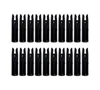 DONGKER Levas para flechas, 20 unidades de plástico para arco, levas de flecha de arco, para ID de 6 mm, accesorios de flecha de carbono