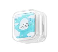 DONGKER Limpiador magnético de vidrio para acuario, cepillo magnético de doble cara para peceras pequeñas, grosor de vidrio de 0.4 pulgadas