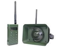 DONGKER Llamada electrónica del depredador, 60W MP3 electrónico del pájaro que llama impermeable con 323 llamadas de aves para los cazadores