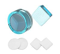 DONGKER Mini cepillos magnéticos para acuario, limpiador de vidrio para peceras, para limpiar cristales de 1 cm de grosor del mini tanque de peces