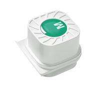 DONGKER Mini limpiador magnético para acuarios, cepillo magnético de limpieza de doble cara con diseño de raspador para limpieza de cristales de nano peceras