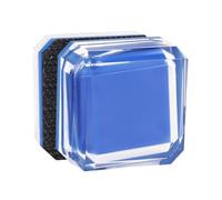 DONGKER Mini limpiador magnético para acuarios, cepillo magnético, raspadores de algas, sin flotante, herramienta de limpieza para acuarios de 0.2 a 0.5 pulgadas de grosor